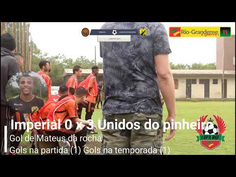 1ª Copa RGF - IMPERIAL X UNIDOS DO PINHEIRO - 1ª rodada