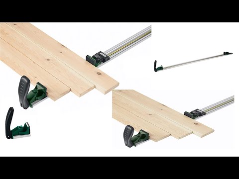 Parkside Clamp & Sawing Guide Rail PSS 1 C2 Review Testing