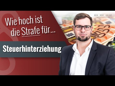 Wie hoch ist die Strafe für Steuerhinterziehung? Blick aus der Praxis vom Strafverteidiger