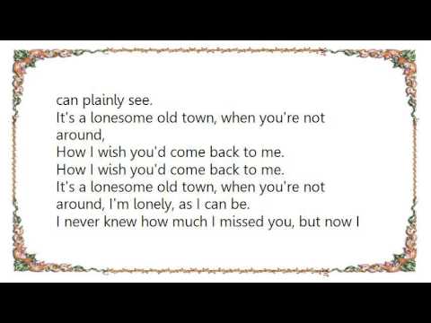 It's A Lonesome Old Town - Vic Damone