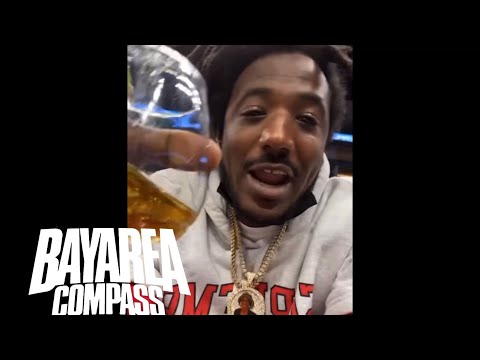 Mozzy in Sacramento Enjoying a Kings Game at the Golden 1 Center [BayAreaCompass]