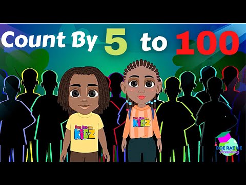 Counting by 5's Song to 100 - Counting Songs & Nursery Rhymes & Kids Songs | Doe Rae Me Academy