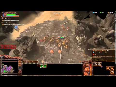 Starcraft 2 Heart of the Swarm Campaign Mission 3 brutal difficulty