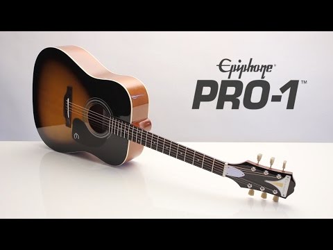 Đàn Guitar Acoustic Epiphone PRO-1, Natural