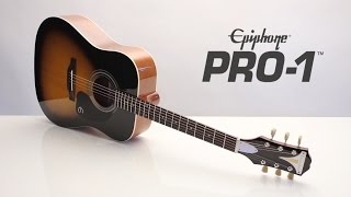 Video thumbnail for Epiphone PRO 1 Acoustic by Lauda Central Europe