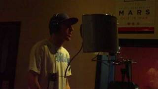 EXCLUSIVE FOOTAGE: Outcast Youth in studio recording Butterflies