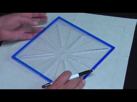 Using Westalee Design's 8 Pt Crosshair Ruler