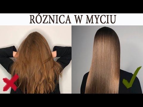 WŁOSY JAK Z SALONU 😍 PIELĘGNACJA WŁÓSÓW W DOMU, PROSTE WŁOSY BEZ PROSTOWNICY