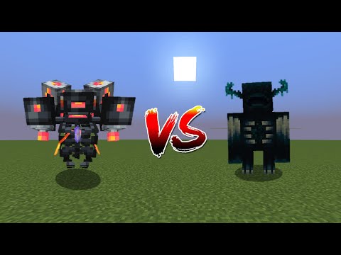 Harbinger(L_Ender's Cataclysm) Vs Warden - Minecraft Mob Battle