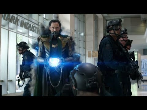 Loki Escapes With Tesseract // Thor Saves Tony Stark | Avengers: Endgame [Open Matte/IMAX HD]