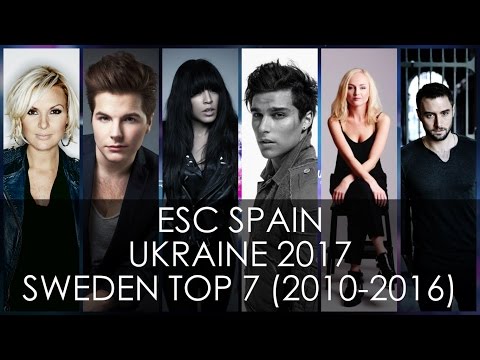 EUROVISION 2010-2016 | SWEDEN TOP 7