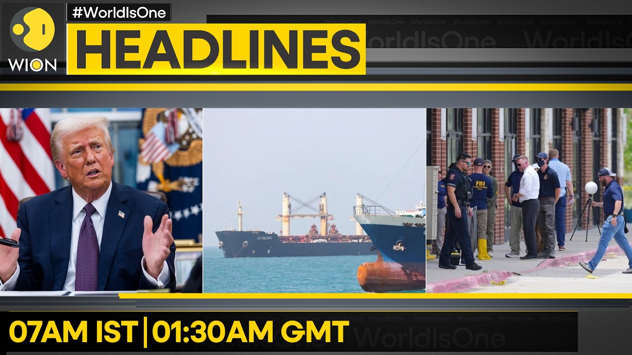 Dallas Shooting Leaves 2 Dead, 3 Injured | Trump Pauses Hormuz Mission for Iran Deal Push |HEADLINES