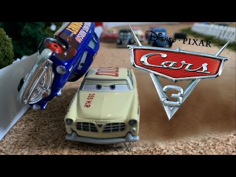 Cars 3 - Doc Hudson’s Flip at Thomasville Diecast Remake