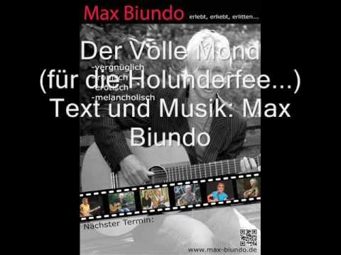 Der Volle Mond   (...leuchtet zur Holunderfee)    für Max Biundo