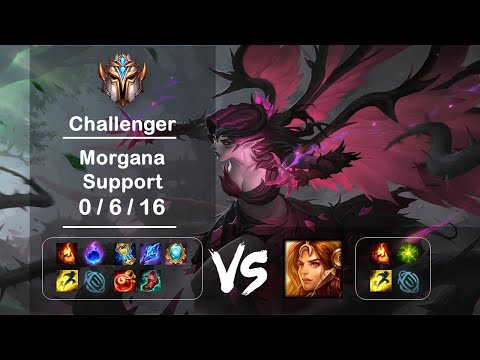 KR Challenger Support Morgana vs Leona Ep.1893