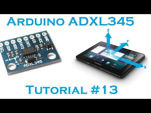 Accelerometer (ADXL345) video