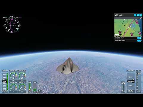 MSFS 2020 Darkstar from Milan to Buenos Aires (9070XT) X8