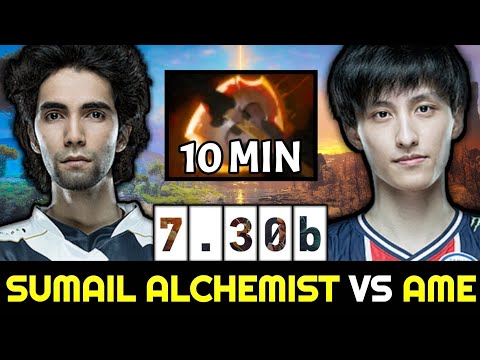 SUMAIL vs AME with 1K GPM Farming Machine Alchemist 7.30b Dota 2