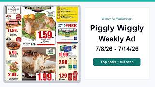 Piggly Wiggly Weekly Ad (7/8/26 - 7/14/26) Top Deals