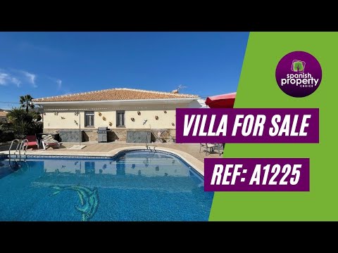 Spanish Property Choice Video Property Tour - Villa A1225 Arboleas, Almeria, Spain 229,000€