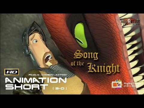 Funny CGI 3D Animated Short Film ** SONG OF THE KNIGHT ** Cute Kids Animation by Ringling College