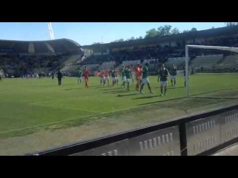 Modena-Avellino 1-0: Squadra Sotto al Settore Ospiti