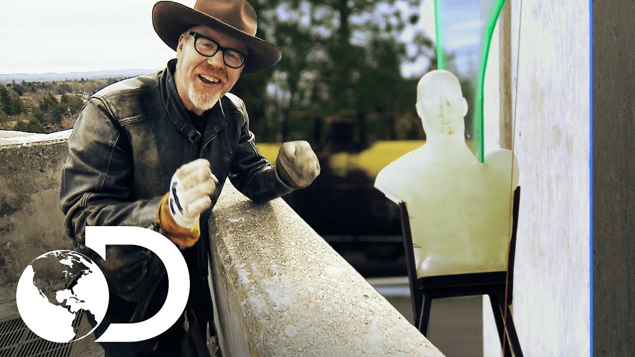 A guilhotina de vidro | Mythbusters: Os Caçadores de Mitos | Discovery Brasil