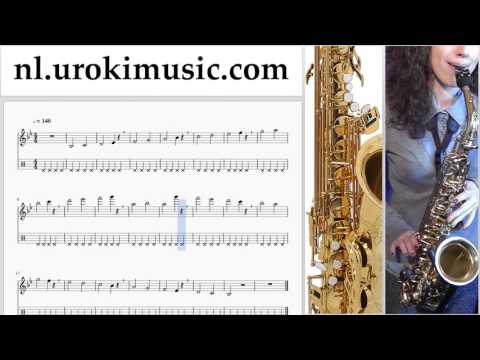 Saxofoonles (Tenor) Miley Cyrus - Malibu Muzieknoten Cursus Deel#1 um-i374