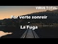 Por verte sonreír - La Fuga [Letra]