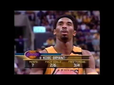 Suns @ Lakers Game 1 2000 WCSF Shaq & Kobe Dominate