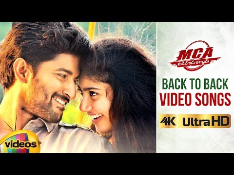 MCA Telugu Movie Songs | Back to Back Video Songs | Nani | Sai Pallavi | DSP | Dil Raju | 2018 Songs