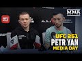 UFC 251: Petr Yan Media Day Scrum - MMA Fighting