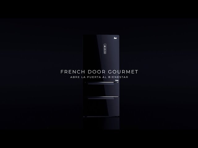Teka RFD 77820 Frigorífico Puerta Francesa LongLife No Frost E Cristal Negro video