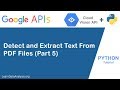 Google Vision API in Python (Part 5): Detect Text in Files (PDF/TIFF)