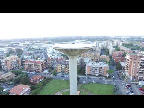 Pomezia vista dall'alto