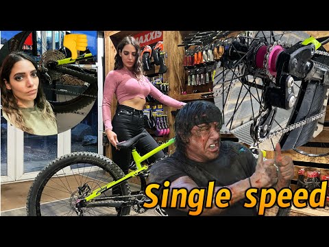 Single speed conversion from shimano 12 speed | halo SuperDrive free hub swap