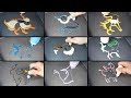 Pokemon All Eevee Evolutions Pancake Art Satisfying Videos