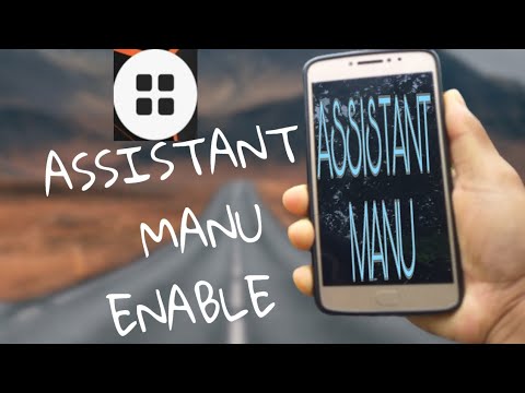 How TO Enable Assistant Manu//Samsun Galaxy J6+