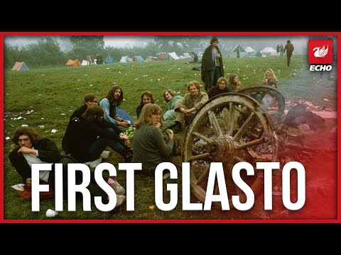 The first ever Glastonbury Festival in 1970 looked very different to today