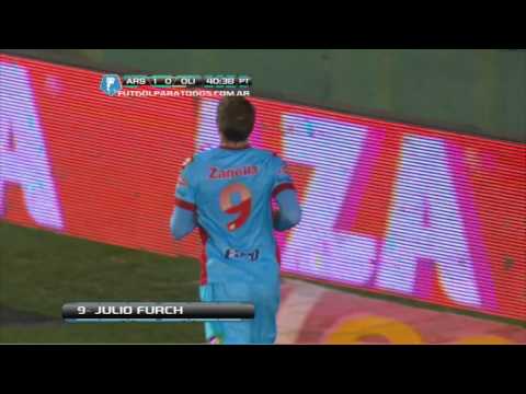 Gol Furch. Arsenal 2 Olimpo 0. Torneo Inicial 2013. Fecha 3. Fútbol Para Todos