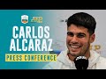 Carlos Alcaraz Pre-Tournament Press Conference | Rolex Monte-Carlo Masters 2024