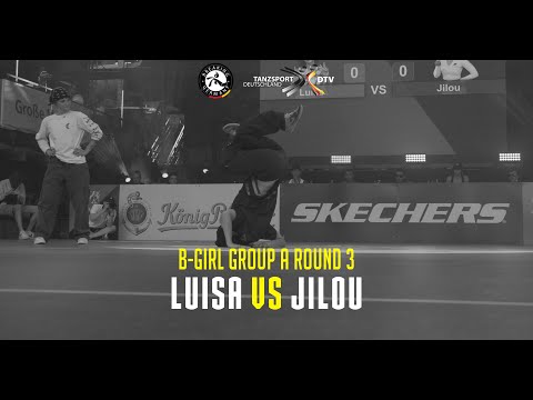 Die Finals 2023: Luisa vs Jilou | B-GIRL GROUP A ROUND 3 | GERMAN BREAKING CHAMPIONSHIP