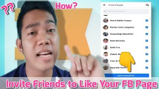 HOW TO INVITE FRIENDS TO LIKE OUR FACEBOOK PAGE | TAGALOG