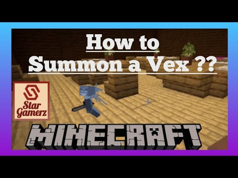 SG Star Gamerz - How to Summon a Vex in Minecraft ?? For Basic Learners