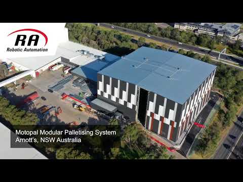 Robotic Palletising at Arnott's Automated Distribution Centre