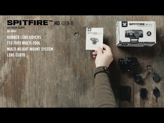 دربيل بندقية فورتكس SPITFIRE 5X PRISM II SCOPE