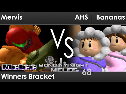 MNM 68 Melee - Mervis (Samus) vs AHS | Bananas (ICs) - Winners Bracket