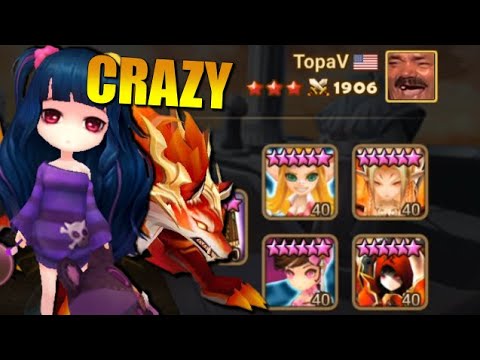 NICKI RAOQ INSANE RTA TEAM in Summoners War!