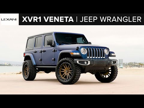 JEEP WRANGLER on XVR1 Veneta // Satin Bronze Finish