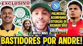 EXCLUSIVO! BASTIDOR ENVOLVENDO PALMEIRAS E WOLVES POR ANDRÉ! EMPATE AMARGO NA LIBERTA! INFO RIOS E+